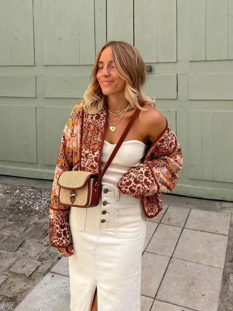 Klassisch gestaltete Jacke