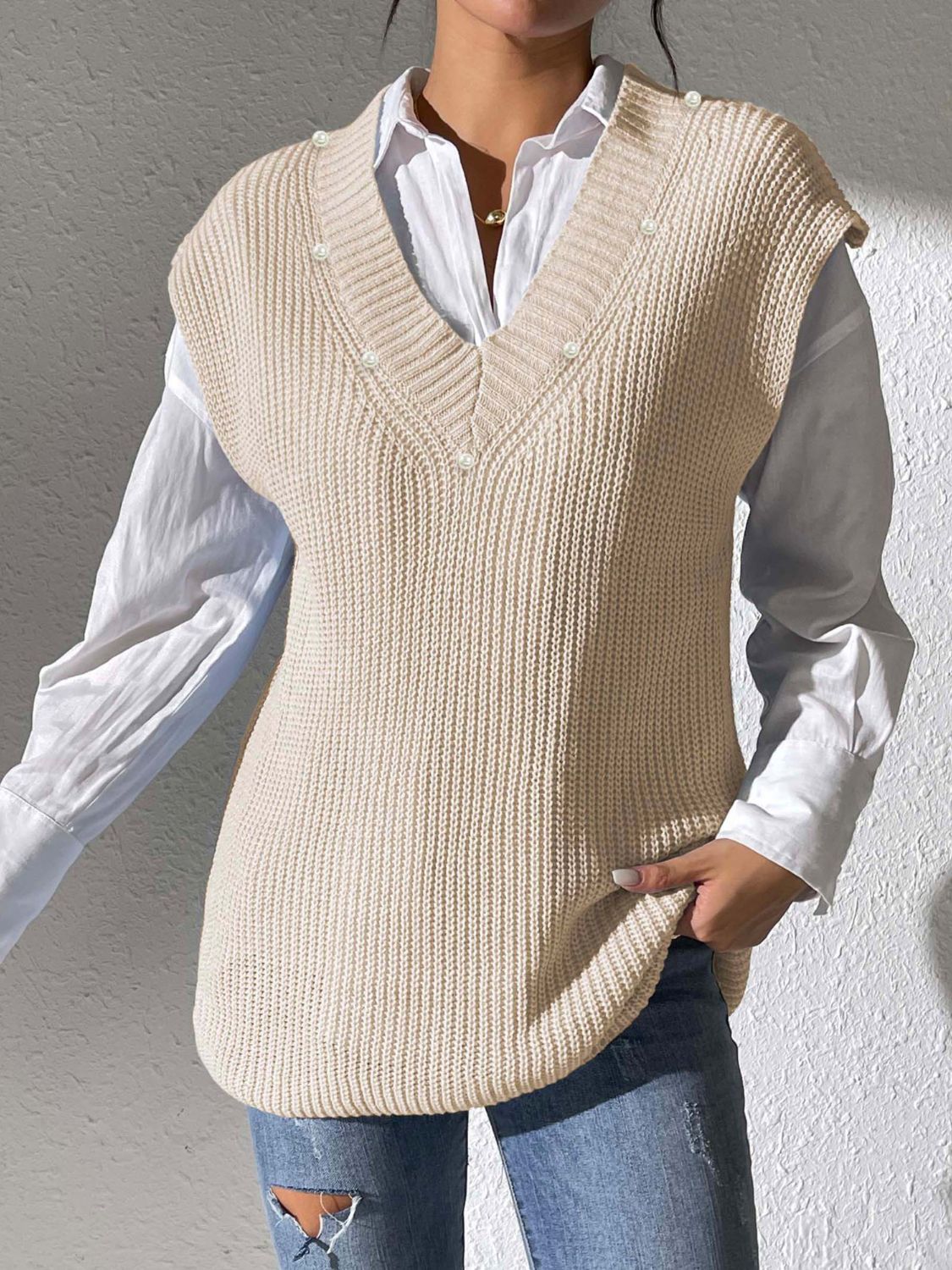 Klassisch gestaltete Pullover