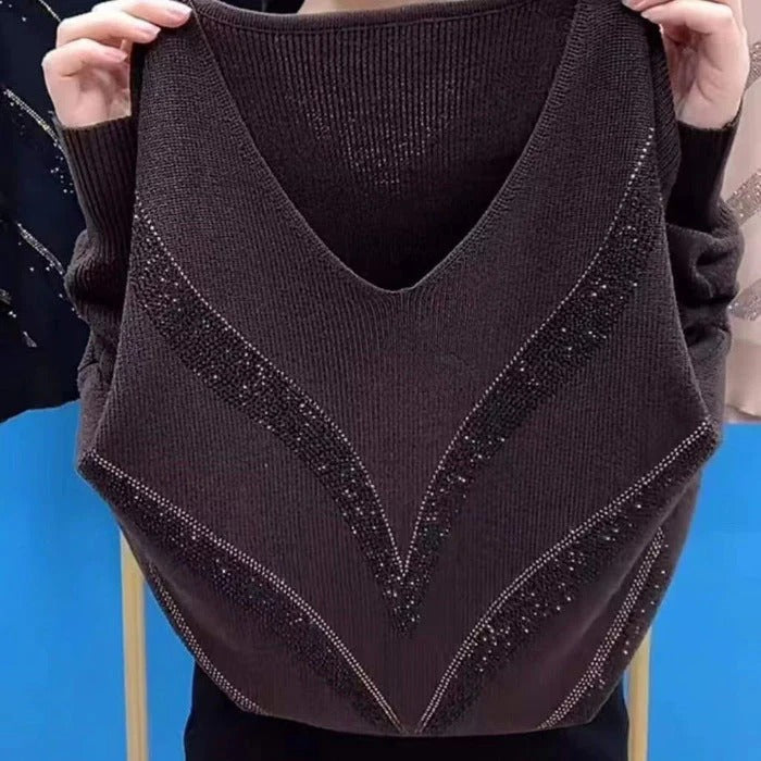 Zeitloser Vintage-Stil Pullover