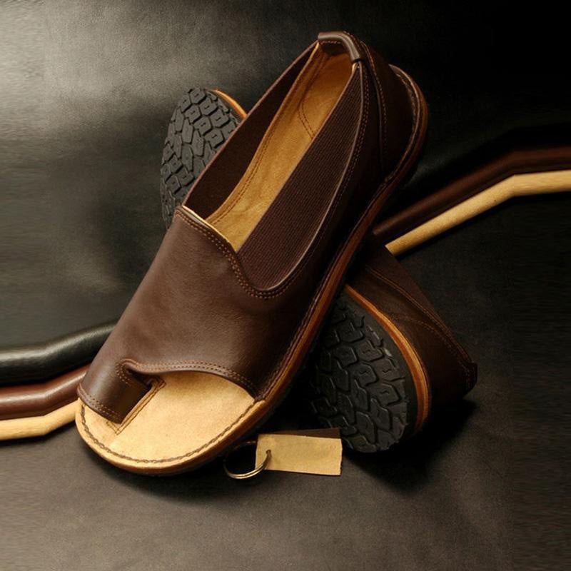 Vintage inspirierte Orthopädische Sandalen