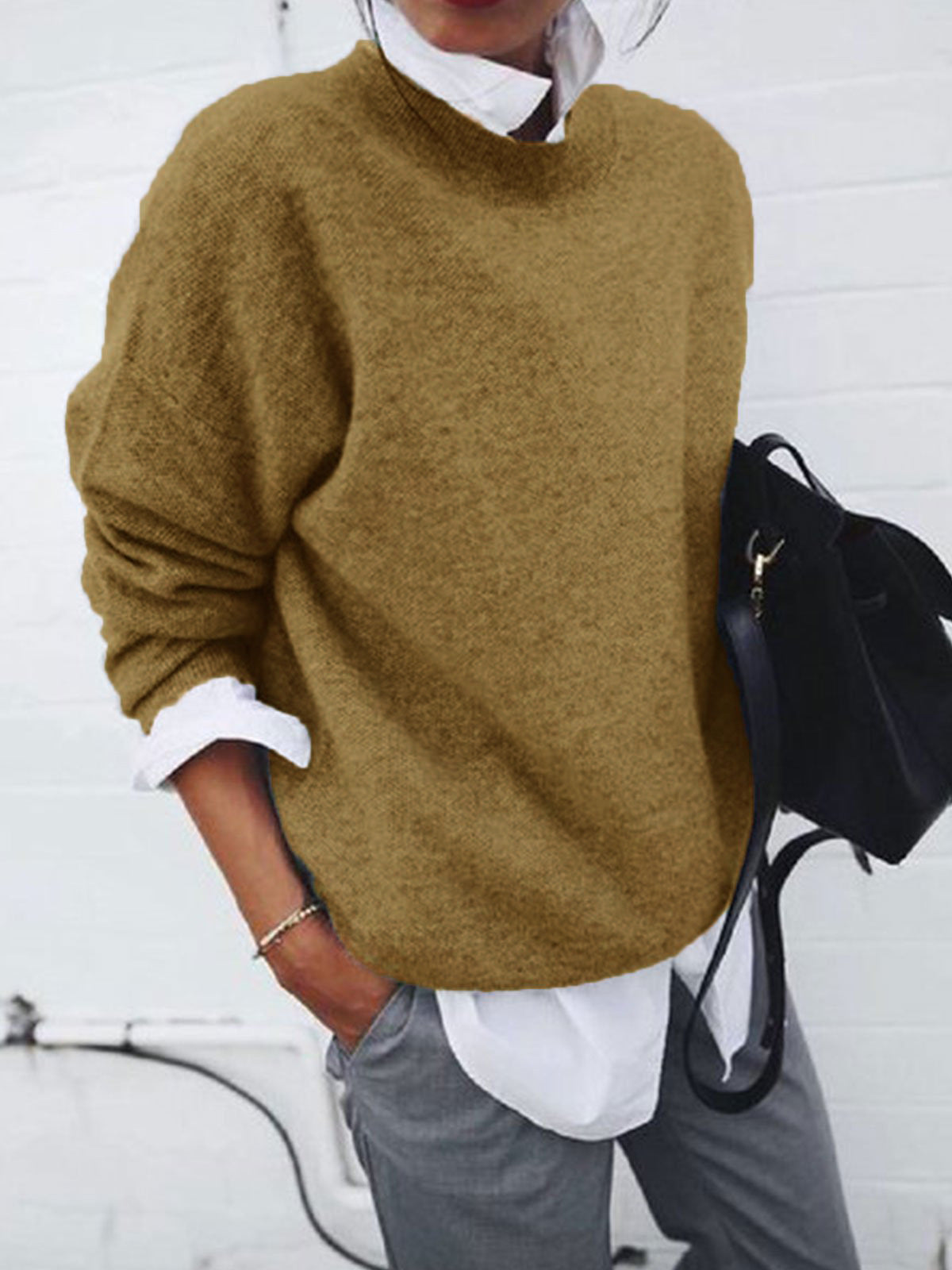 JO | Taillierter und eleganter Pullover