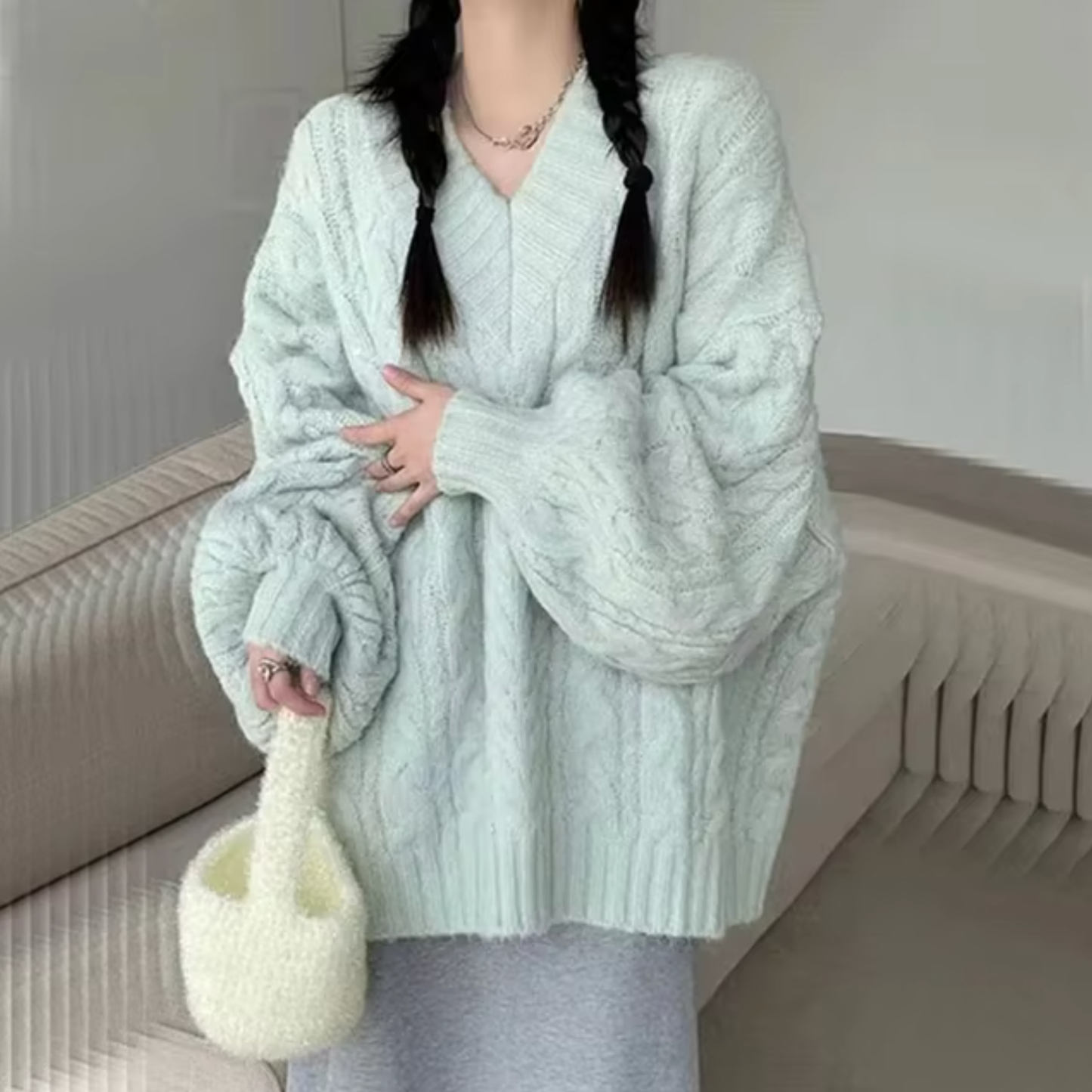 Klassisch gestaltete Pullover