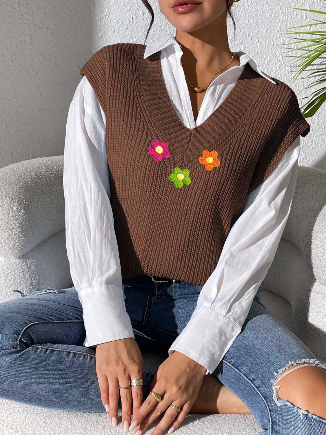 Anmutig gestaltete Pullover