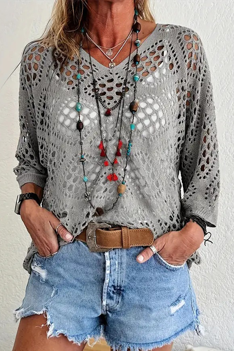 Zeitloser Vintage-Stil Pullover