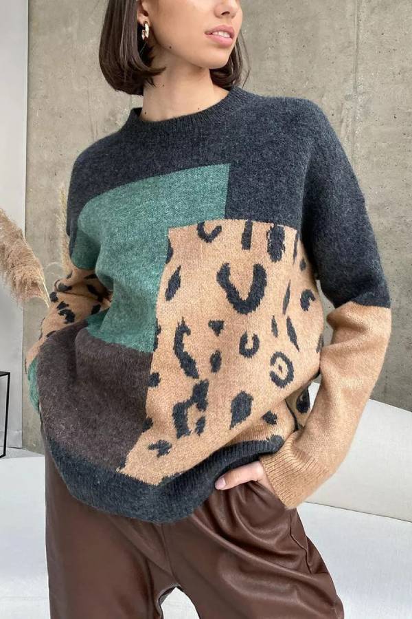 Zeitloser Vintage-Stil Pullover