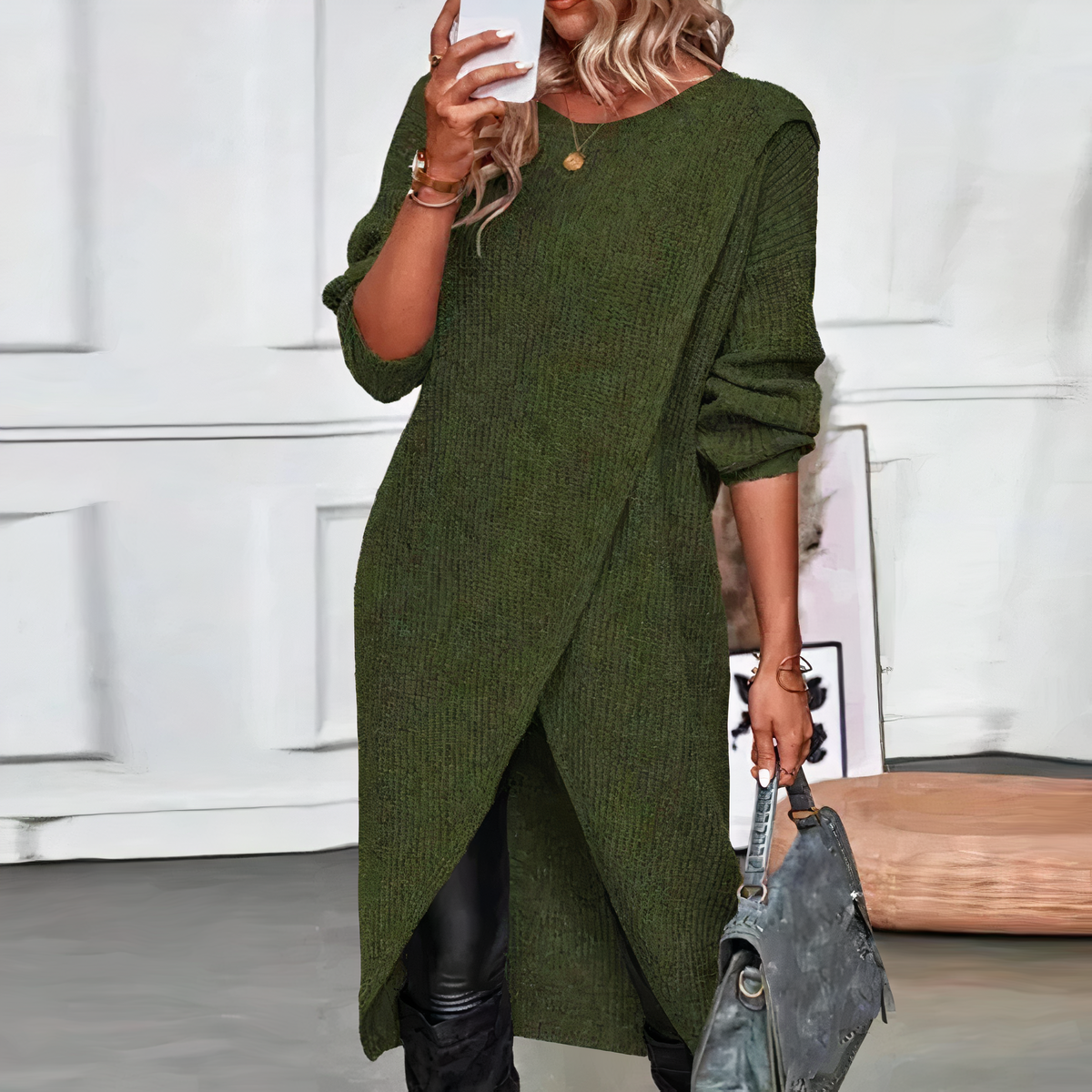 Zeitloser Vintage-Stil Pullover