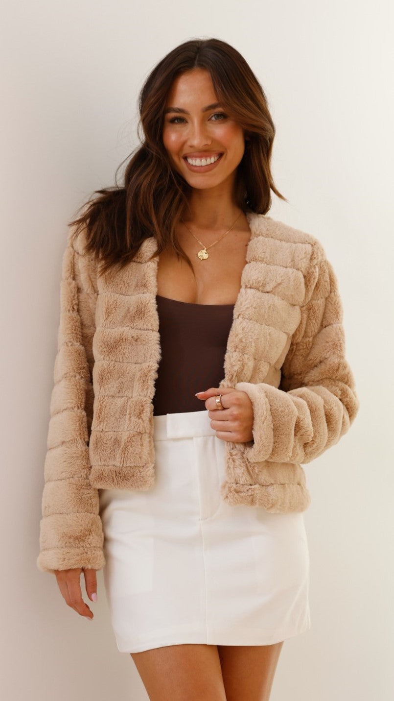Zeitloser Vintage-Stil Jacke