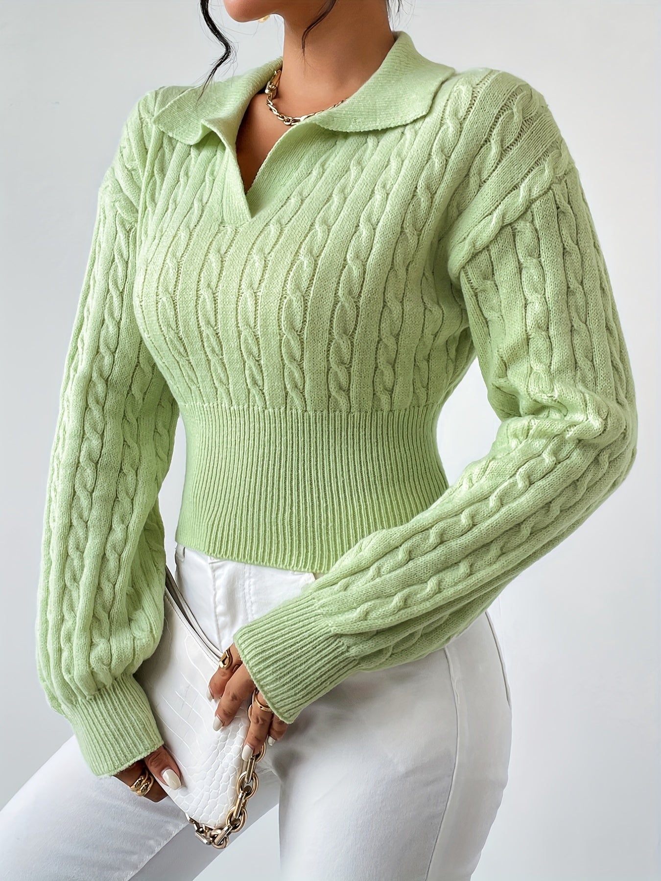 Zeitloser Vintage-Stil Pullover