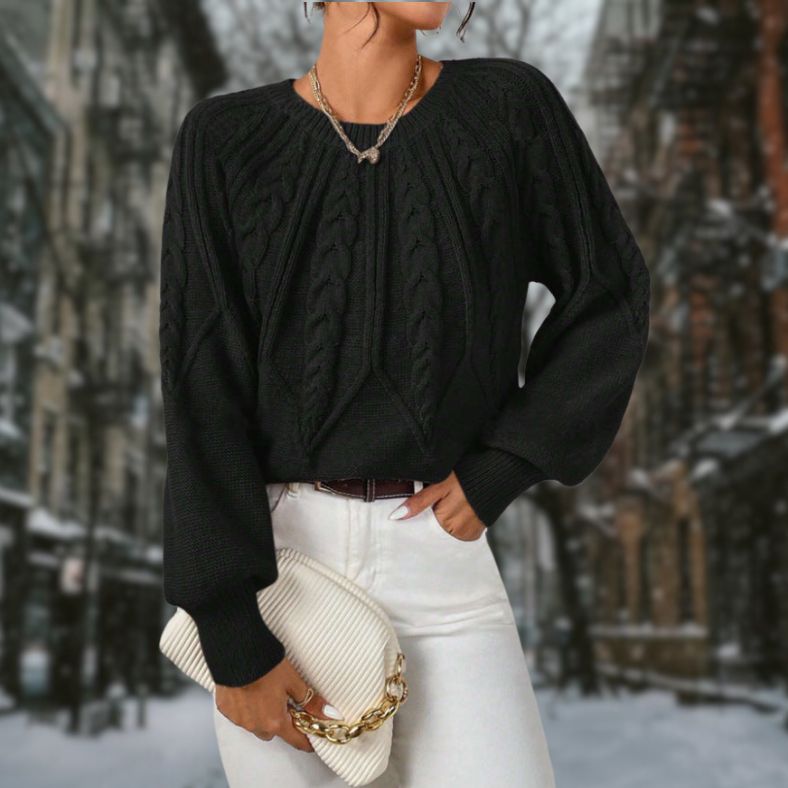 Zeitloser Vintage-Stil Pullover