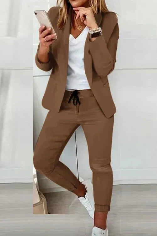 MW | Langärmeliger Blazer und Hose