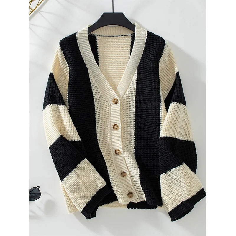 MW | Eleganter Streifenstrick