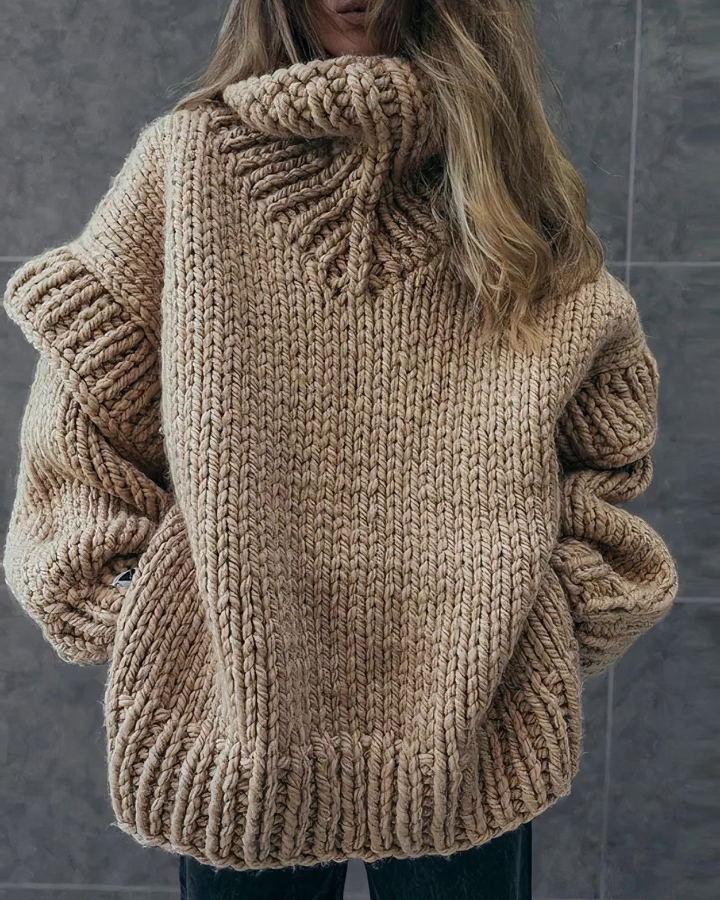 Zeitloser Vintage-Stil-Pullover