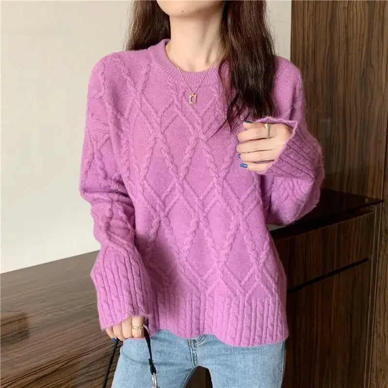Zeitloser Vintage-Stil Pullover