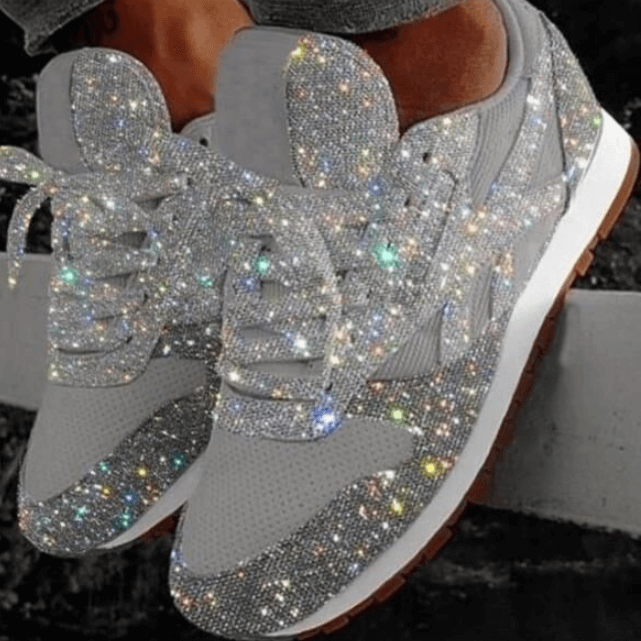 MW | Mode Pailletten Damen Schuhe