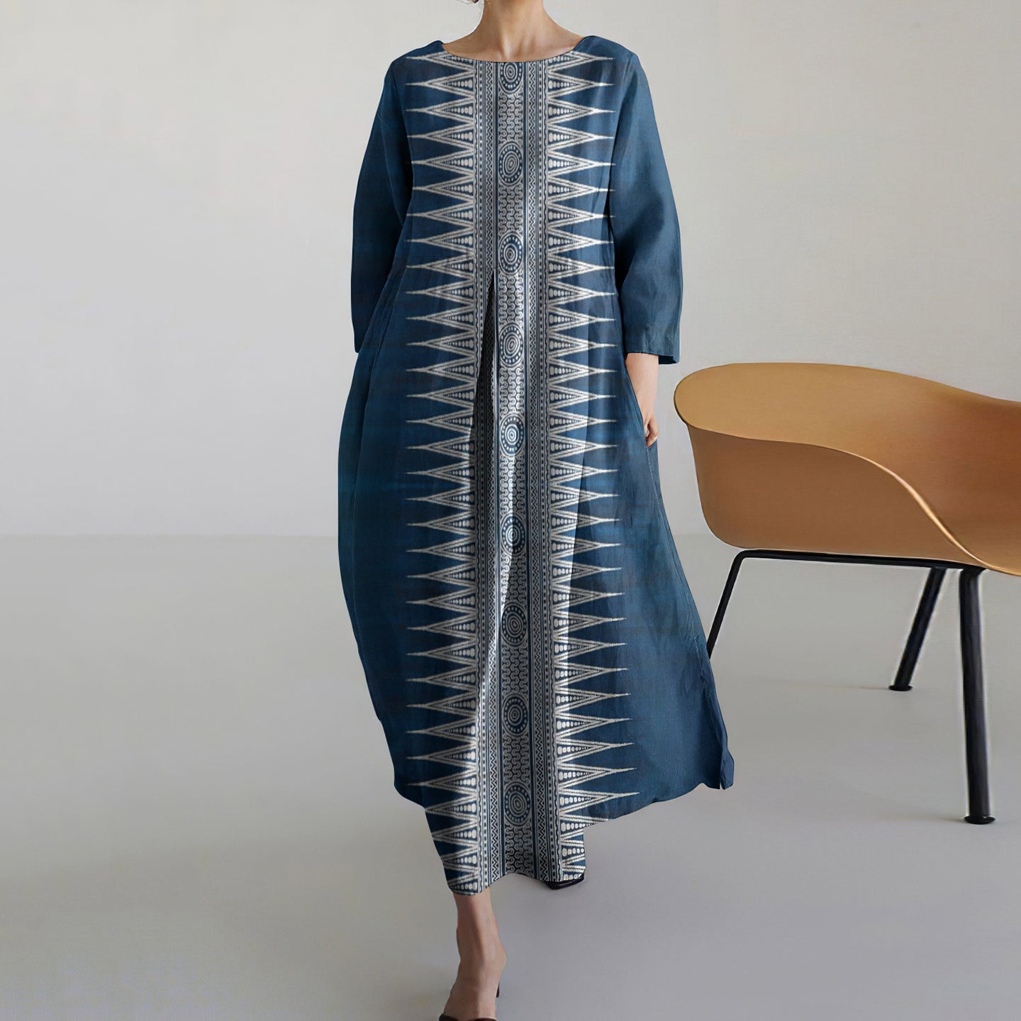 Comstylish Vintage Geometric Women'S Dress
