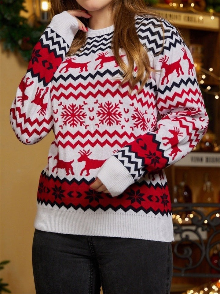 Zeitloser Vintage-Stil Pullover
