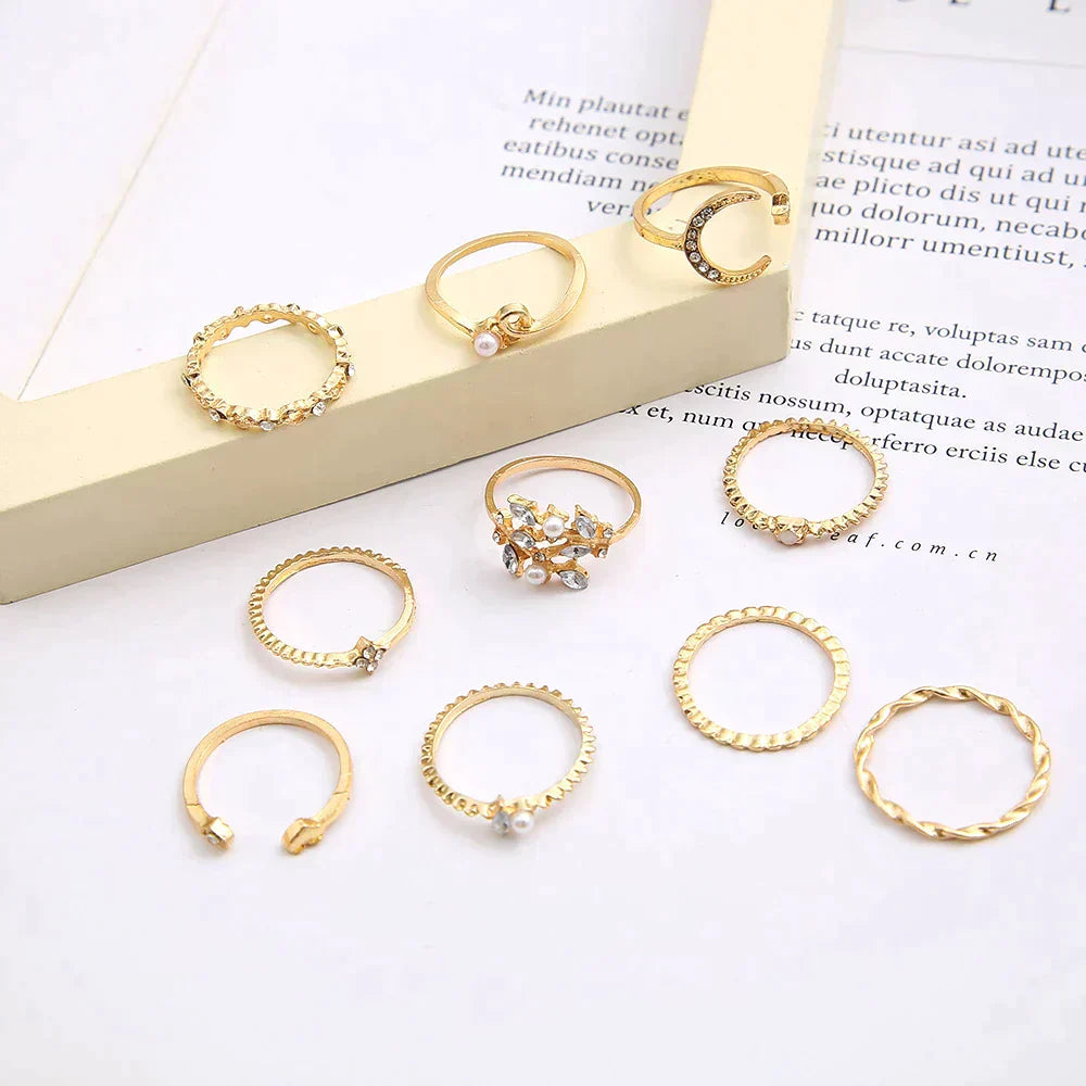 Atemberaubende Gold Ring für den Alltag