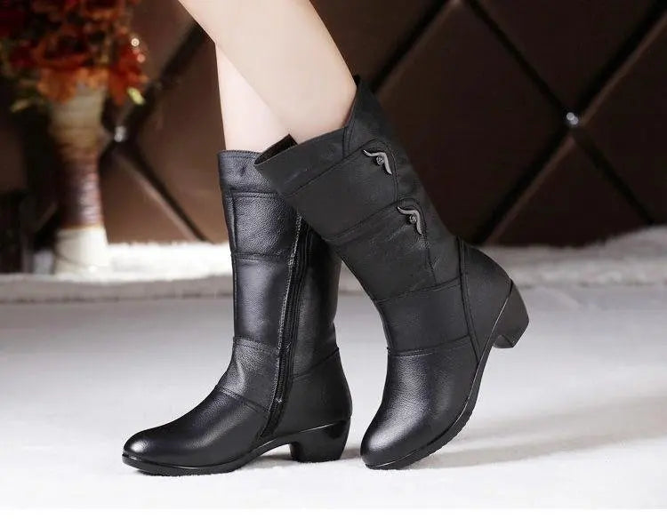 Elegante und stützende orthopädische Stiefel
