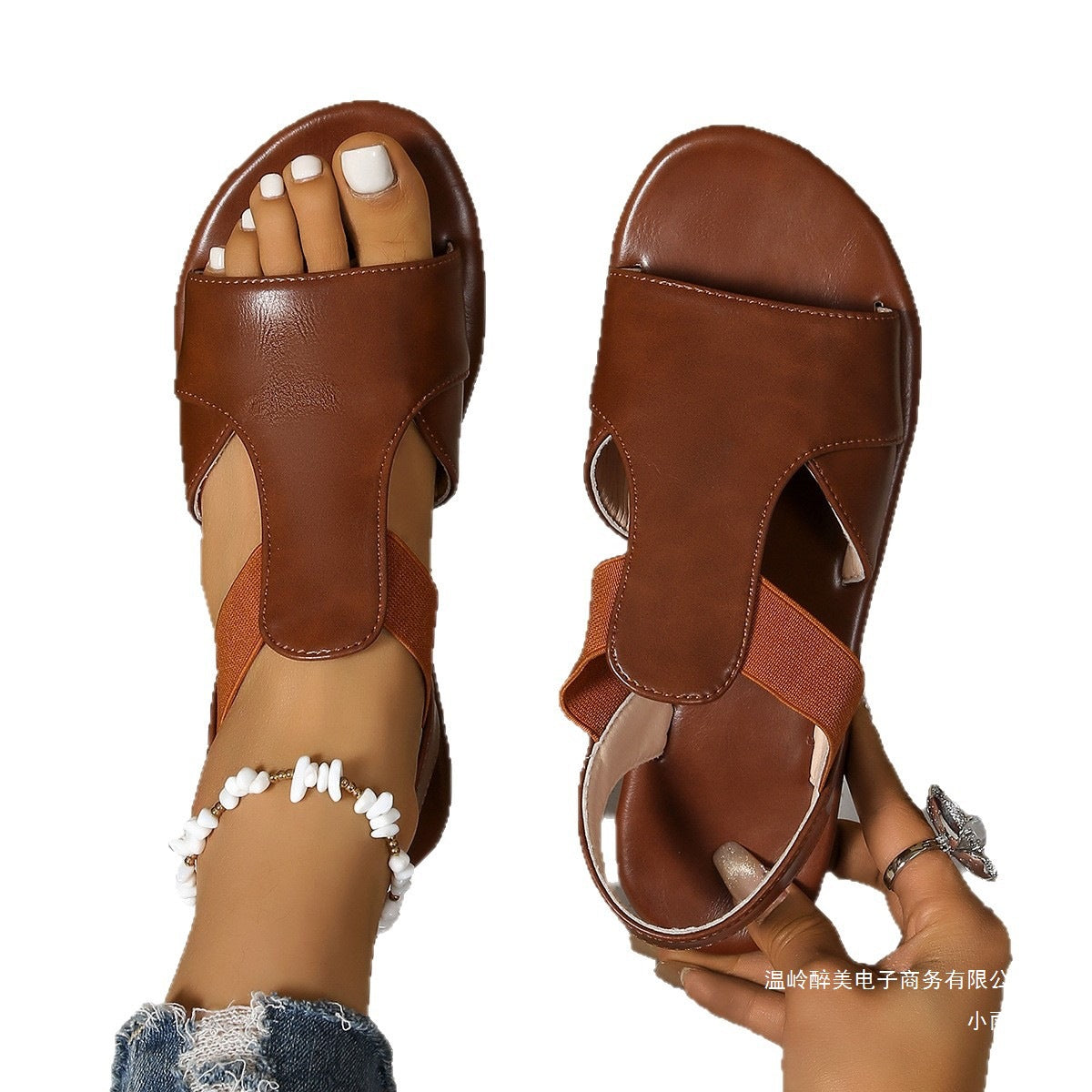 Vintage inspirierte Orthopädische Sandalen