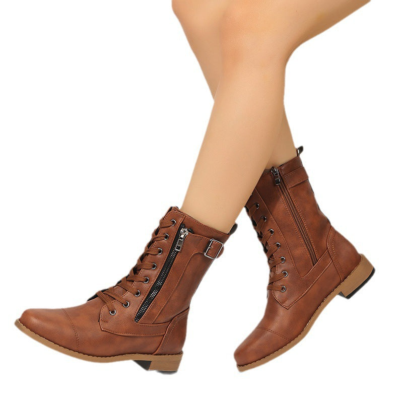 Anmutige Orthopädische Stiefel für modernen Look