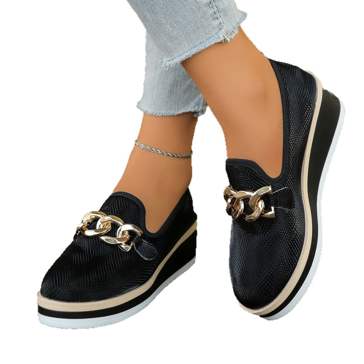 Schicke Orthopädische Absatzschuhe mit einzigartigem Design