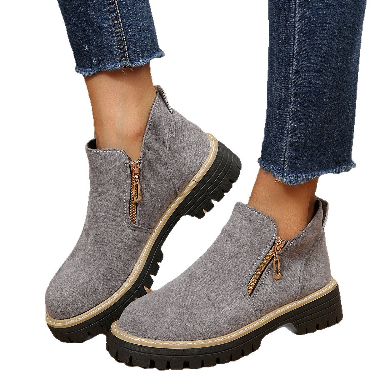 Vintage inspirierte Orthopädische Stiefel