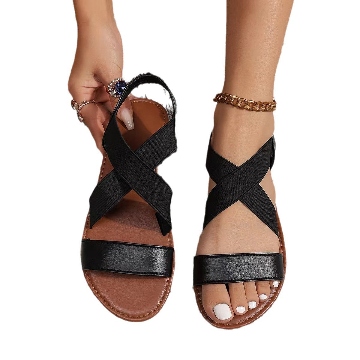 Anmutige Orthopädische Sandalen für modernen Look