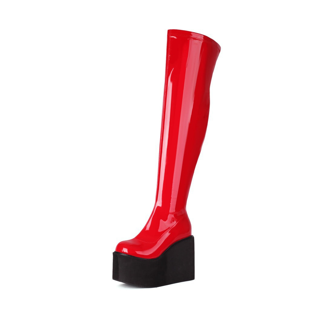 Vintage inspirierte Orthopädische Stiefel