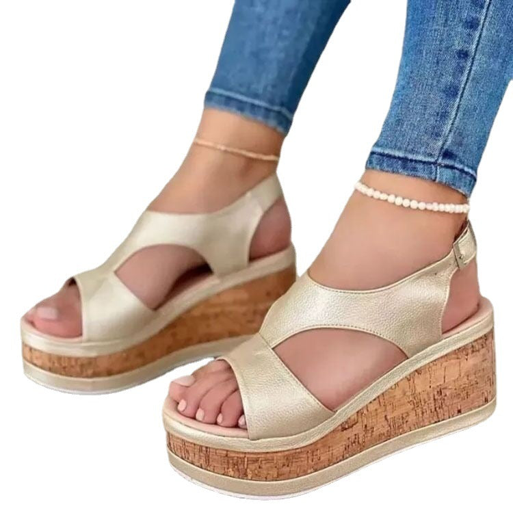 Vintage inspirierte Orthopädische Sandalen