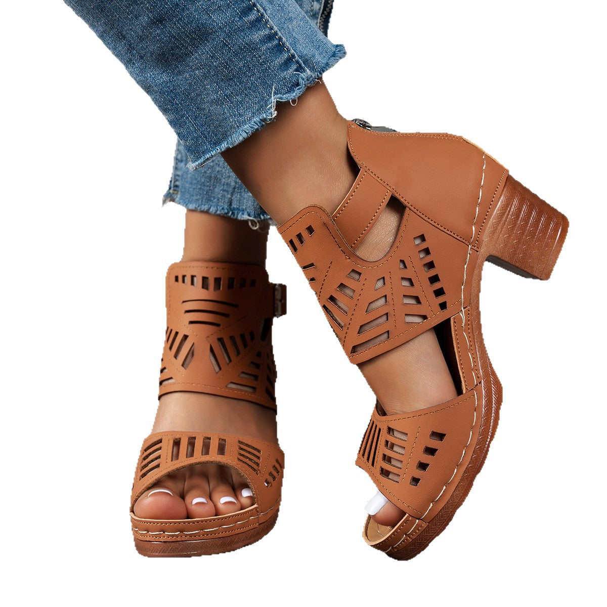 Vintage inspirierte Orthopädische Schuhe