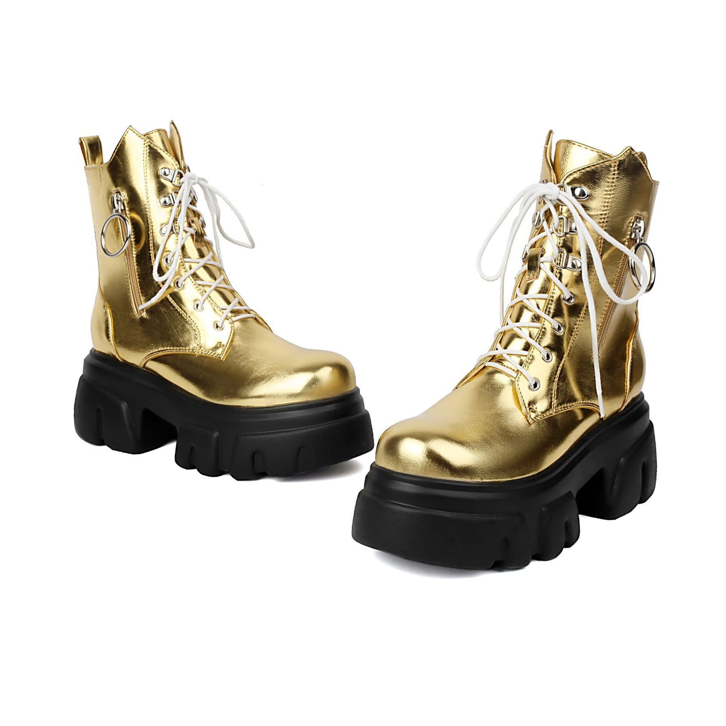 Vintage inspirierte Orthopädische Stiefel