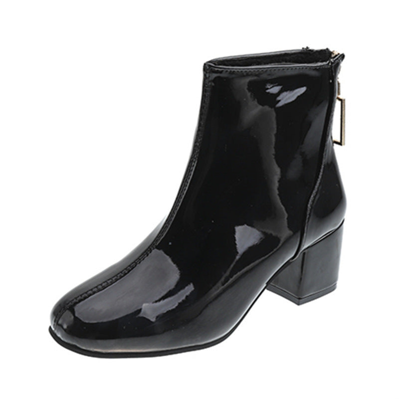 Klassische Orthopädische Stiefel mit zeitlosem Stil