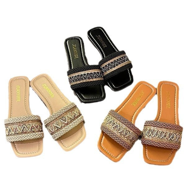 Klassische Orthopädische Sandalen mit zeitlosem Stil