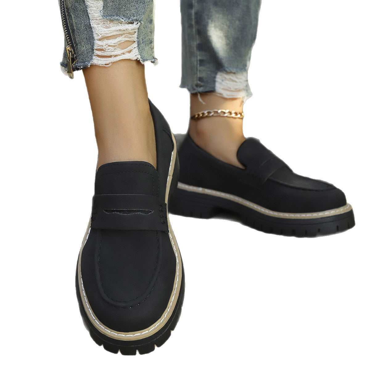 Vintage inspirierte Orthopädische Schuhe