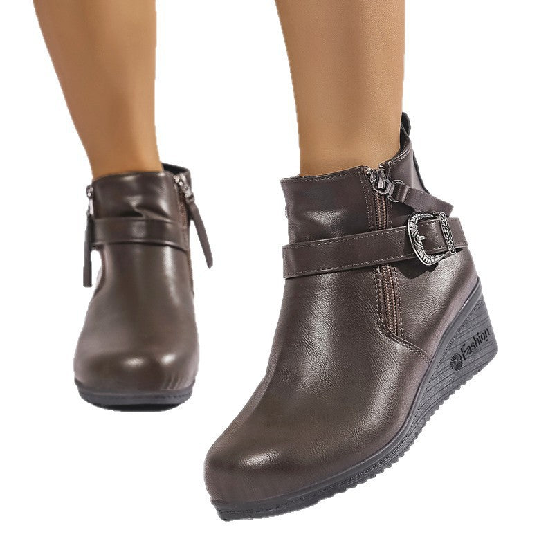 Klassische Orthopädische Stiefel mit zeitlosem Stil