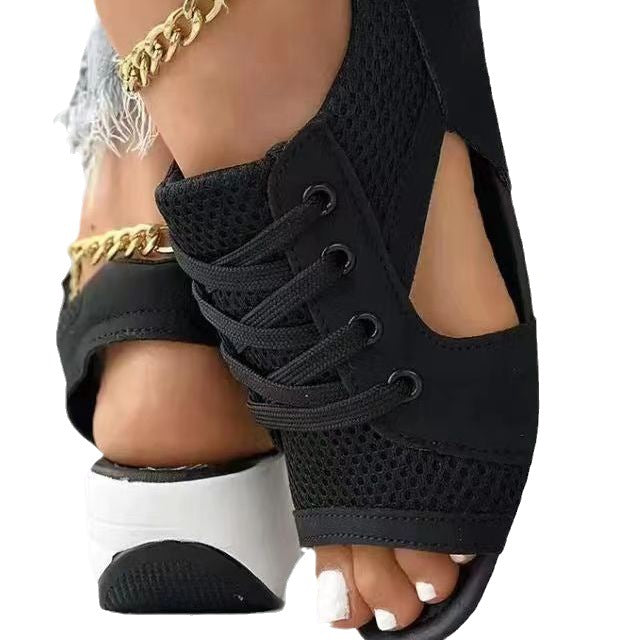 Klassische Orthopädische Sandalen mit zeitlosem Stil