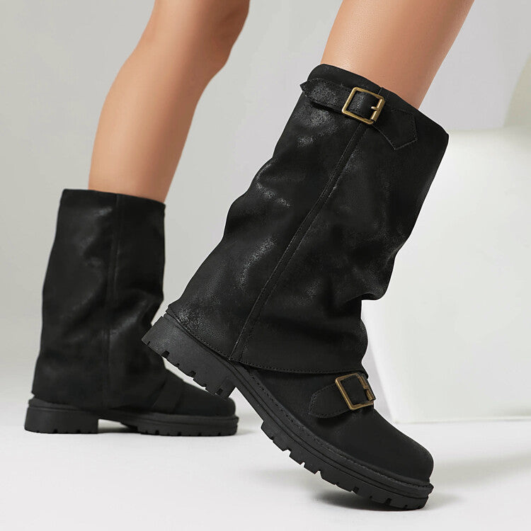 Vintage inspirierte Orthopädische Stiefel