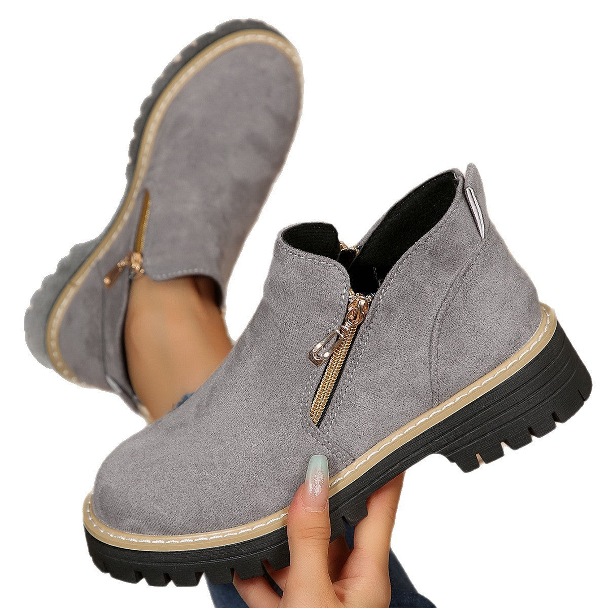 Anmutige Orthopädische Stiefel für modernen Look