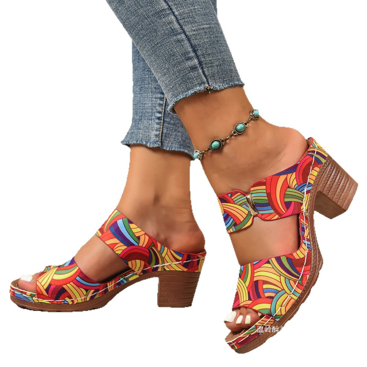 Klassische Orthopädische Sandalen mit zeitlosem Stil