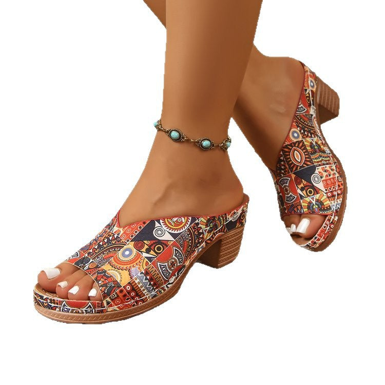 Anmutige Orthopädische Sandalen für modernen Look