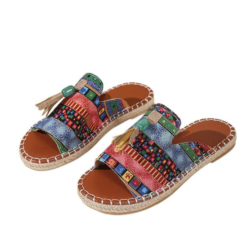 Vintage inspirierte Orthopädische Sandalen