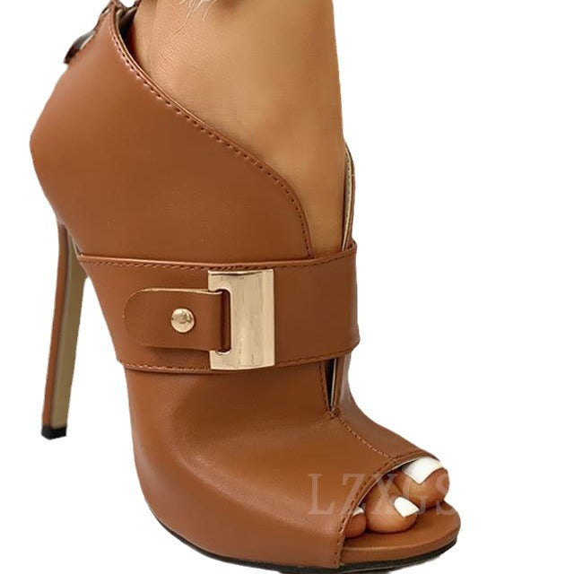 Klassische Orthopädische Sandalen mit zeitlosem Stil