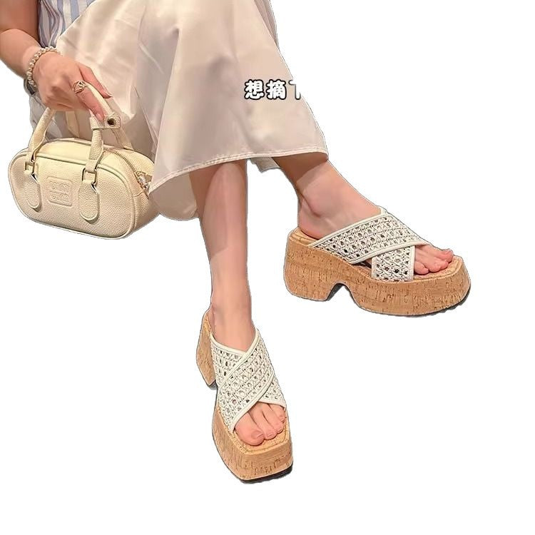 Vintage inspirierte Orthopädische Sandalen
