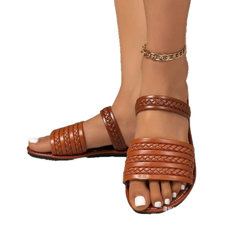 Klassische Orthopädische Sandalen mit zeitlosem Stil