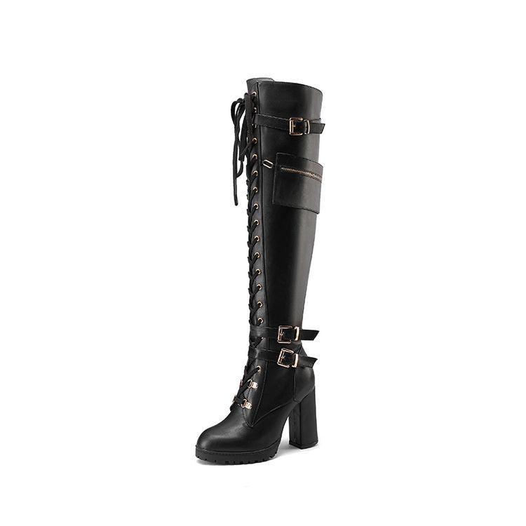 Klassische Orthopädische Stiefel mit zeitlosem Stil