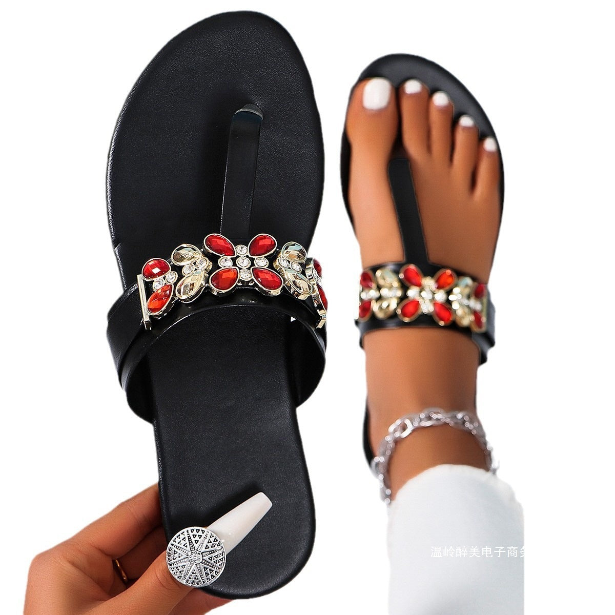 Vintage inspirierte Orthopädische Sandalen