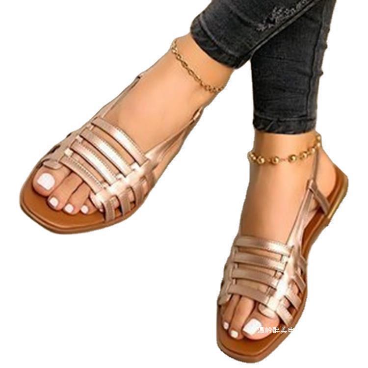 Klassische Orthopädische Sandalen mit zeitlosem Stil