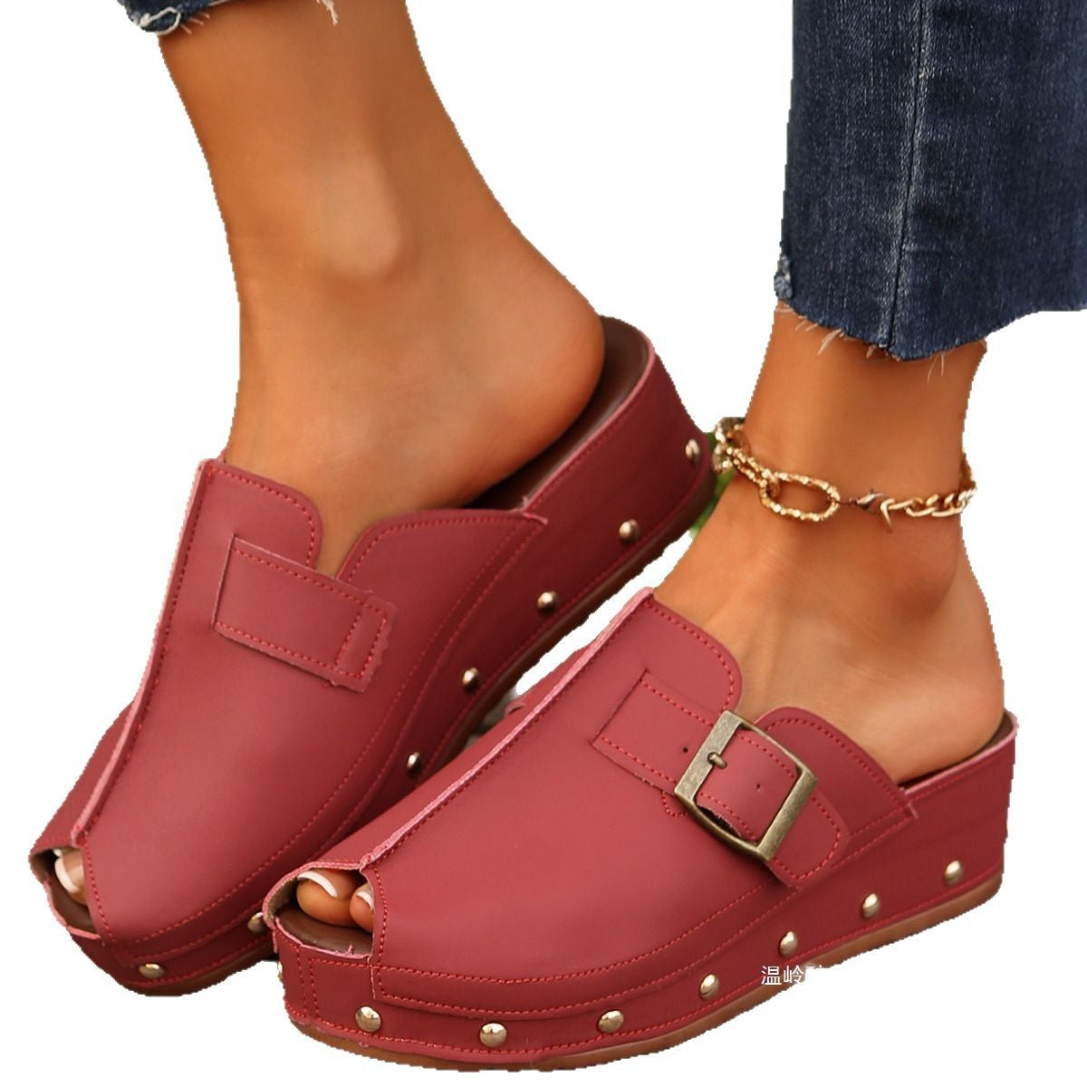 Vintage inspirierte Orthopädische Sandalen