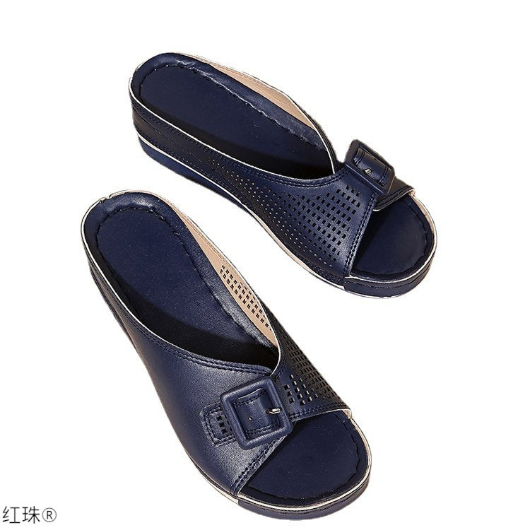 Klassische Orthopädische Sandalen mit zeitlosem Stil