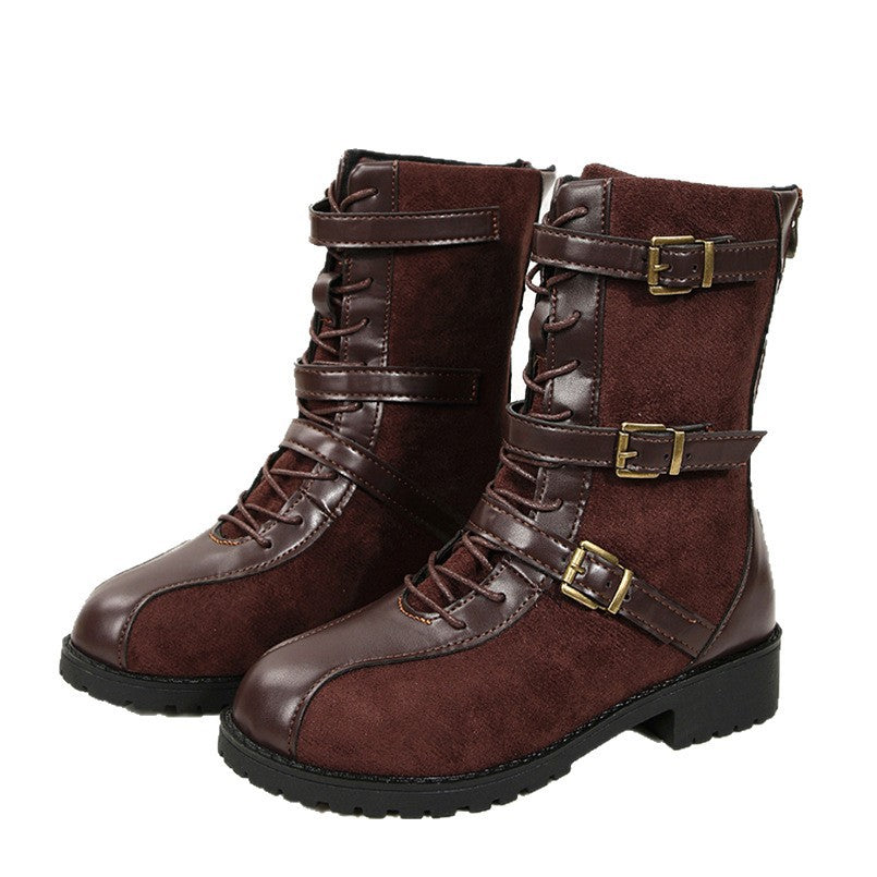 Vintage inspirierte Orthopädische Stiefel